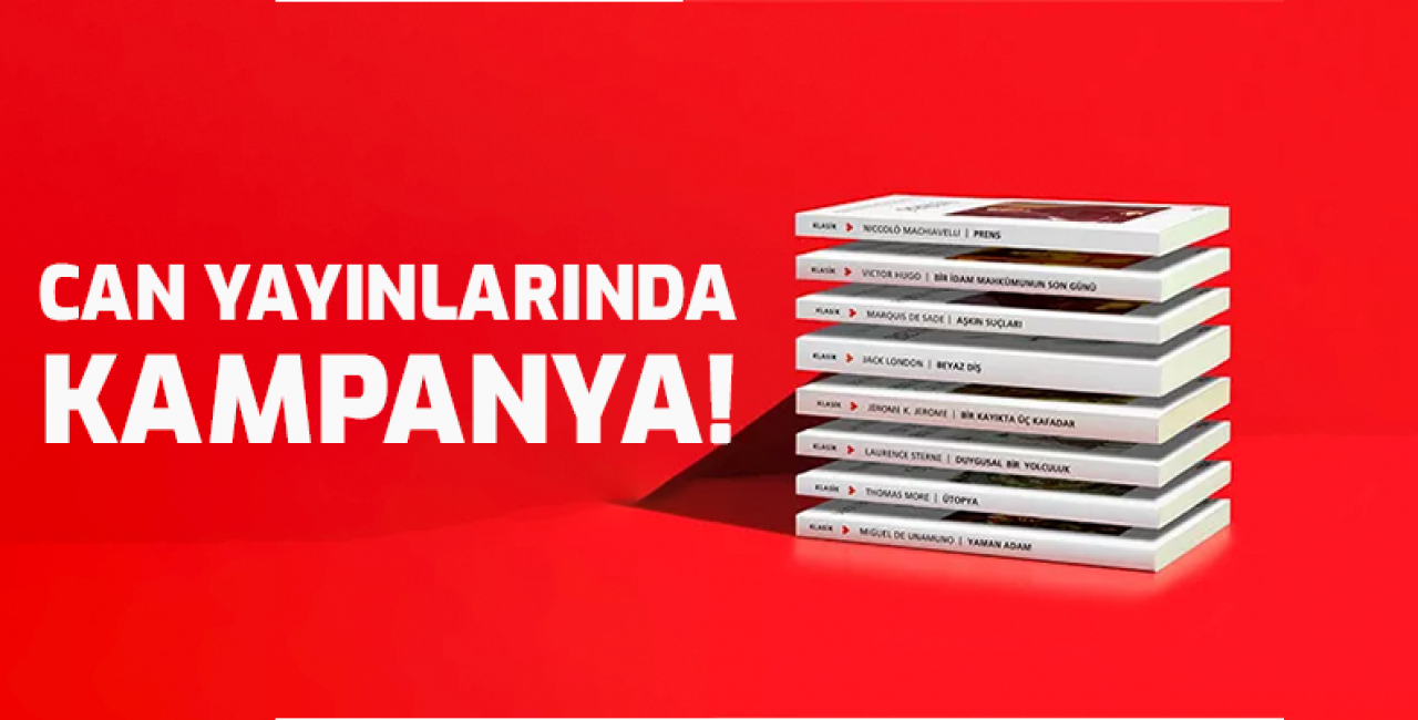 Can Yayınlarında Kampanya