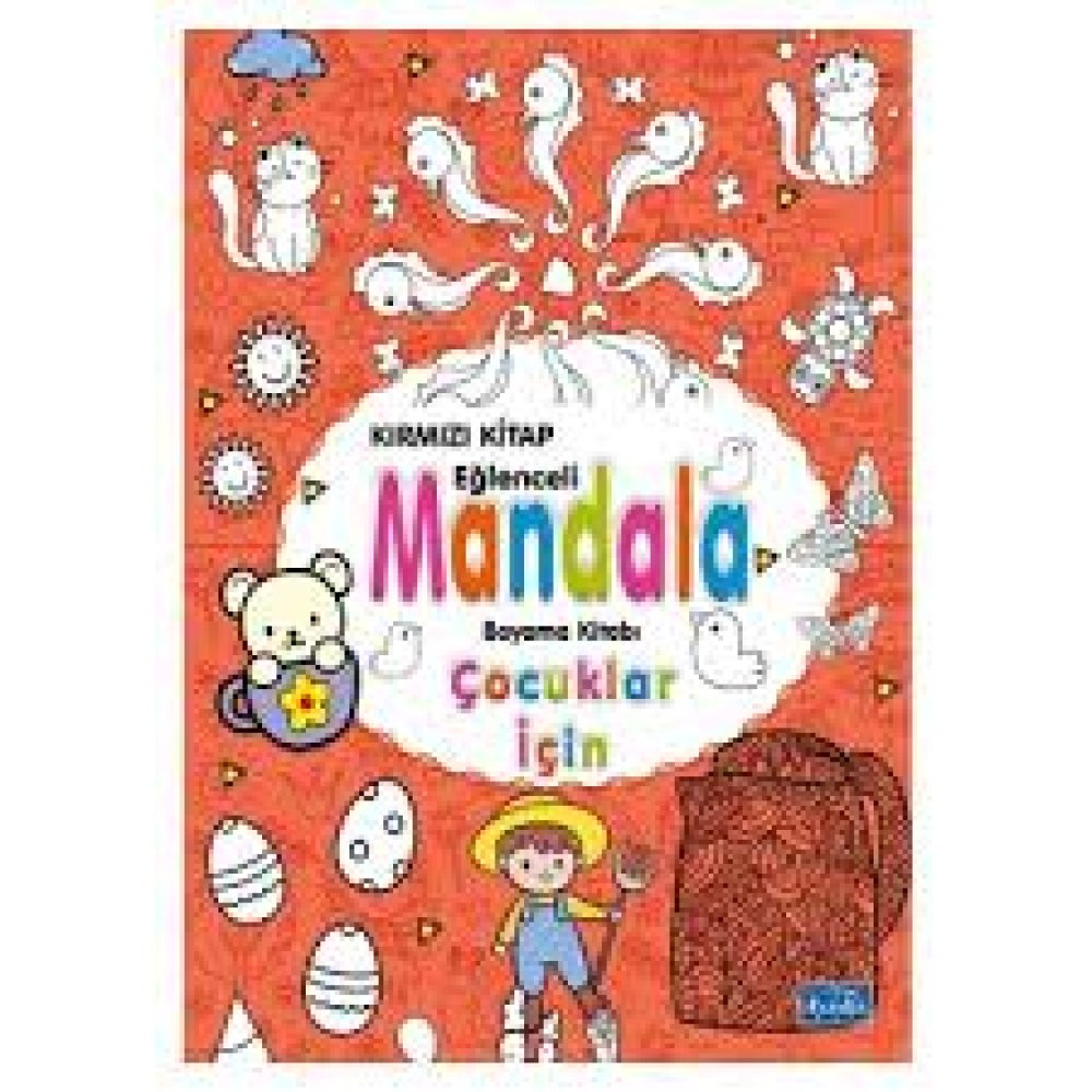 KIRMIZI KİTAP MANDALA ÇOCUKLAR İÇİN