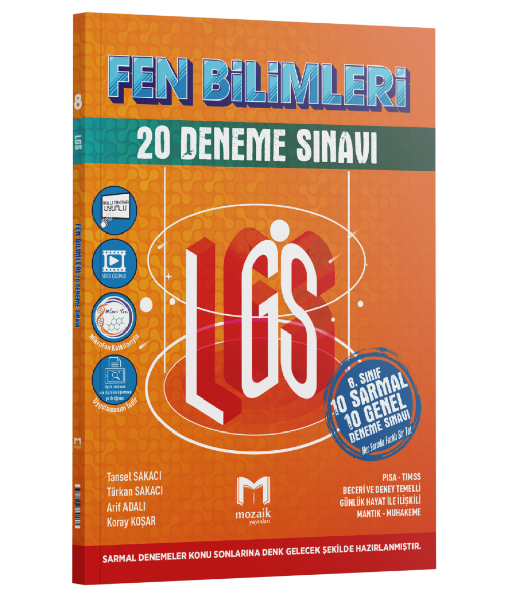MOZAİK 8 FEN DENEME
