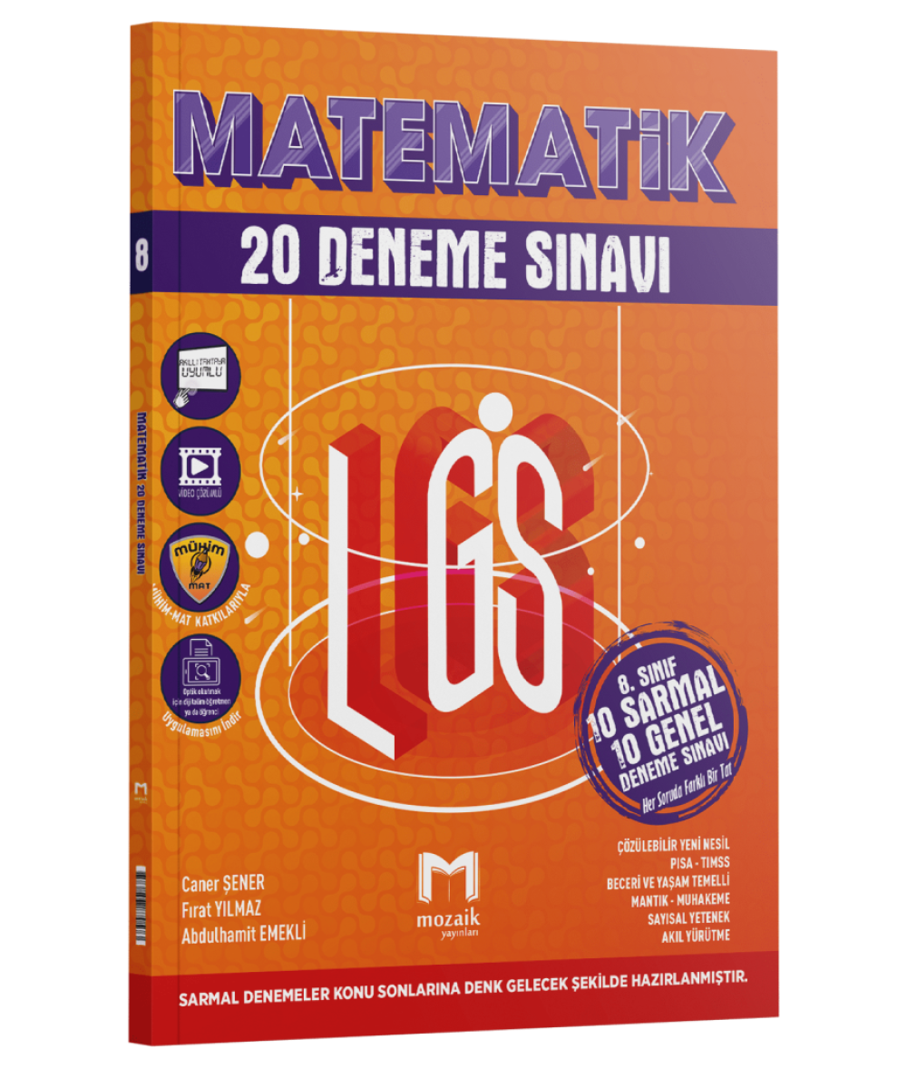 MOZAİK 8 MATEMATİK DENEME