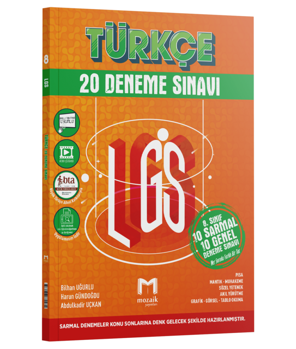 MOZAİK 8 TÜRKÇE DENEME
