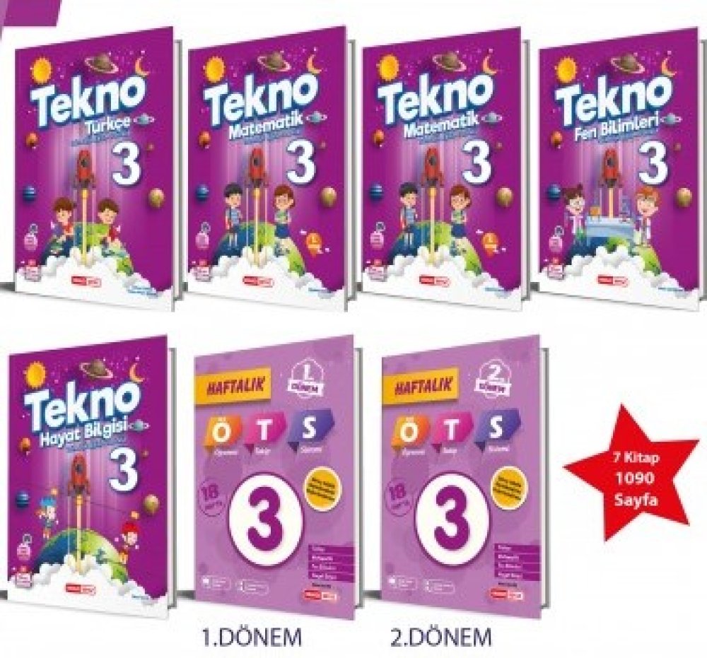 Tekno İlkokul Eğitim Seti 3.Sınıf